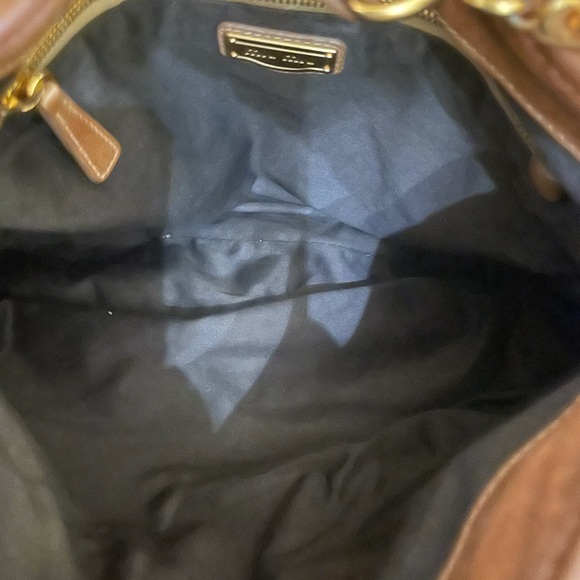 MIU MIU Metalese  Nappa two way bag. 💯 authentic - Picture 11 of 11